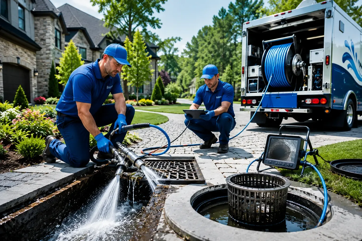 Local outdoor drain cleaning professionals in New London, MN